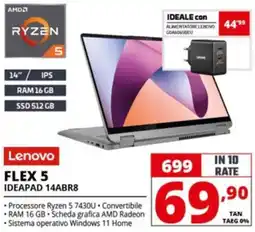 Comet Lenovo FLEX 5 IDEAPAD 14ABR8 offerta