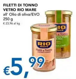 Migross Superstore Filetti di tonno vetro rio mare offerta