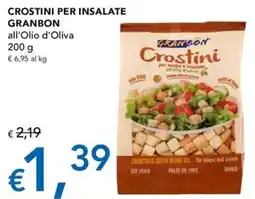 Migross Superstore Crostini per insalate Granbon all'Olio d'Oliva offerta