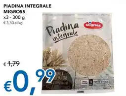 Migross Superstore Piadina integrale Migross offerta