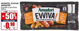 Il Gigante WURSTEL EVVIVA! AMADORI offerta