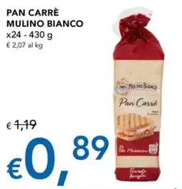 Migross Superstore Pan Carrè Mulino Bianco offerta