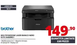 Comet Brother Multifunzione Laser Bianco Nero offerta