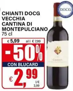 Il Gigante CHIANTI DOCG VECCHIA CANTINA DI MONTEPULCIANO offerta