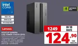 Comet Lenovo DESKTOP GAMING LOQ TOWER 17IAX10 2DYD offerta
