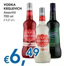 Migross Superstore VODKA KEGLEVICH Assortiti offerta