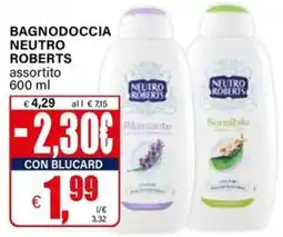 Il Gigante Bagnodoccia Neutro Roberts offerta