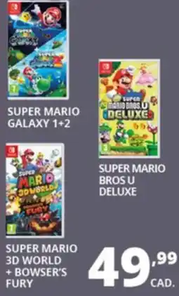 Comet Super Mario Galaxy 1+2 offerta