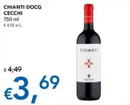 Migross Superstore CHIANTI DOCG CECCHI offerta