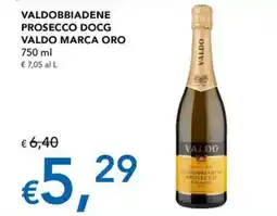 Migross Superstore Valdobbiadene Prosecco DOCG Valdo Marca Oro offerta