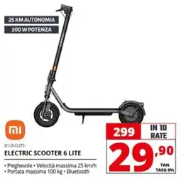 Comet xiaomi ELECTRIC SCOOTER 6 LITE offerta