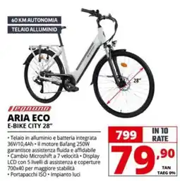 Comet Aria ECO E-BIKE CITY 28" offerta