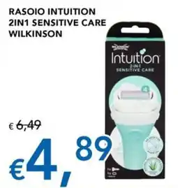 Migross Superstore RASOIO INTUITION 2IN1 SENSITIVE CARE WILKINSON offerta
