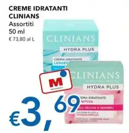 Migross Superstore Creme idratanti Clinians offerta