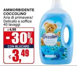 Il Gigante AMMORBIDENTE COCCOLINO offerta