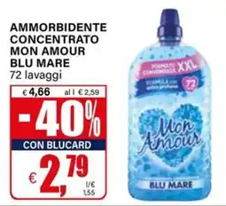 Il Gigante AMMORBIDENTE CONCENTRATO MON AMOUR BLU MARE offerta