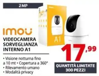 Comet Imou Videocamera Sorveglianza Interno A1 offerta