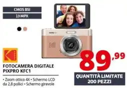 Comet Kodak Fotocamera Digitale Pixpro KFC1 offerta