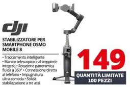Comet DJI STABILIZZATORE PER SMARTPHONE OSMO MOBILE 8 offerta