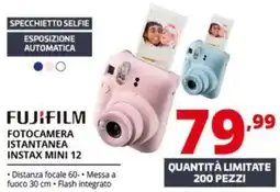 Comet FUJIFILM FOTOCAMERA ISTANTANEA INSTAX MINI 12 offerta