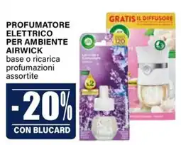 Il Gigante Profumatore elettrico per ambiente Airwick offerta