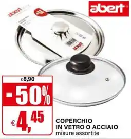 Il Gigante Coperchio in vetro o acciaio offerta