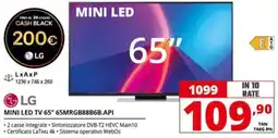Comet LG MINI LED TV 65" offerta