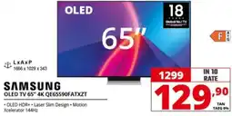 Comet SAMSUNG OLED TV 65" 4K QE65S90FATXZT offerta