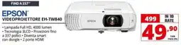 Comet EPSON VIDEOPROIETTORE EH-TW840 offerta
