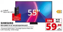 Comet SAMSUNG NEO QNED TV 55" 4K QE55QN70FAUXZT offerta