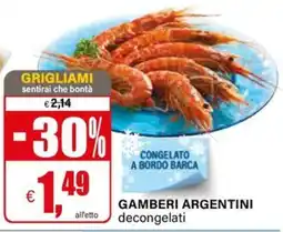 Il Gigante GAMBERI ARGENTINI offerta