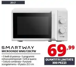 Comet SMARTWAY MICROONDE WMG720CPW offerta