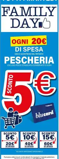 Il Gigante FAMILY DAY offerta