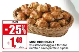 Il Gigante MINI CROISSANT offerta