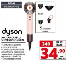 Comet dyson ASCIUGACAPELLI SUPERSONIC NURAL offerta