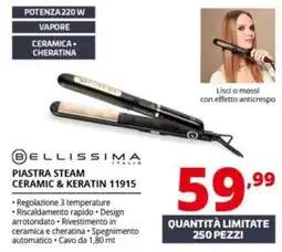 Comet PIASTRA STEAM CERAMIC & KERATIN 11915 offerta