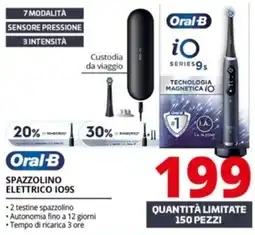 Comet Oral-B SPAZZOLINO ELETTRICO IO9S offerta