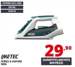 Comet IMETEC FERRO A VAPORE 9006 offerta