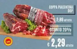 Il Gigante Coppa Piacentina DOP offerta