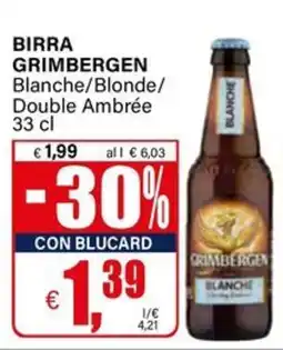 Il Gigante Birra Grimbergen Blanche offerta