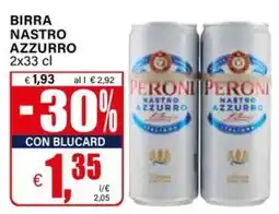 Il Gigante Birra Nastro Azzurro offerta