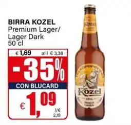 Il Gigante BIRRA KOZEL Premium Lager offerta