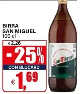 Il Gigante Birra San Miguel offerta