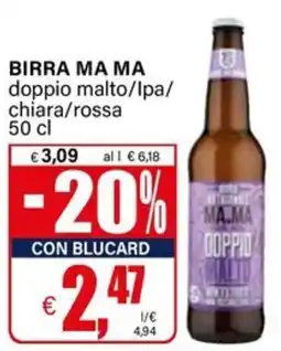 Il Gigante BIRRA MA MA offerta