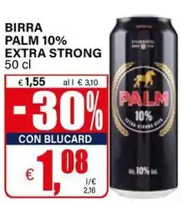 Il Gigante BIRRA PALM 10% EXTRA STRONG offerta