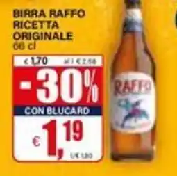 Il Gigante Birra Raffo Ricetta Originale offerta