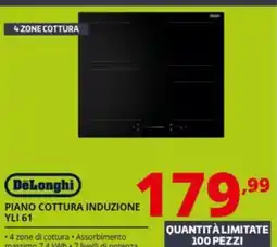 Comet DeLonghi PIANO COTTURA INDUZIONE YLI 61 offerta
