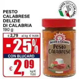 Il Gigante Pesto Calabrese Delizie di Calabria offerta