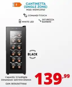 Comet CANTINETTA (SINGLE ZONE) offerta