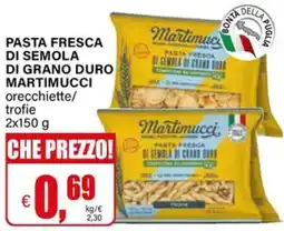 Il Gigante Pasta fresca di semola di grano duro Martimucci offerta